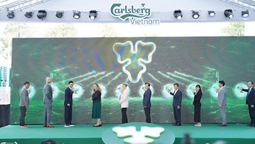 Carlsberg Việt Nam khánh thành nhà máy bia “xanh” tiên phong, hướng tới Net Zero