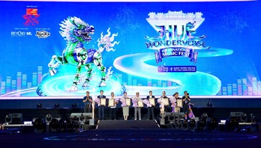 Huế Wonderverse Music Fest 2026 khai mạc, kết hợp di sản với âm nhạc và công nghệ