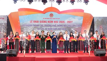 Huế khánh thành hai trường phổ thông nội trú hơn 418 tỷ đồng