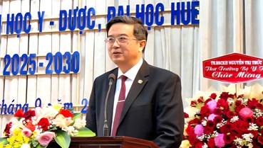 GS.TS. Nguyễn Vũ Quốc Huy: Tiếp nối truyền thống, đưa Trường Đại học Y - Dược, Huế hội nhập quốc tế