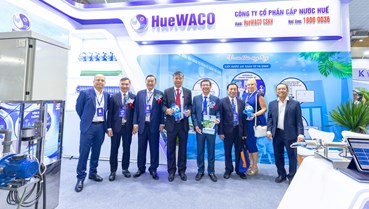 HueWACO giới thiệu giải pháp công nghệ tại Vietnam Water Week 2026