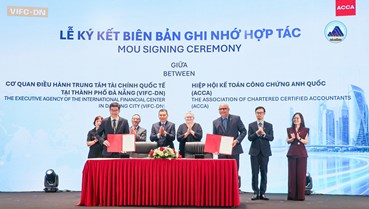 VIFC-DN tăng cường hợp tác với ACCA, hướng tới hệ sinh thái tài chính quốc tế