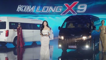 Kimlong X9 sản phẩm minibus đầu tiên thương hiệu Việt