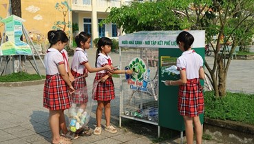 Học sinh Huế trở thành đại sứ môi trường qua mô hình Trường học sinh thái ASEAN