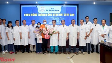 Bệnh viện Trung ương Huế ghép gan thành công cho bệnh nhi 2 tuổi
