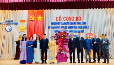 Đại học Y – Dược Huế hoàn thiện tổ chức sau sáp nhập Cao đẳng Y tế Huế