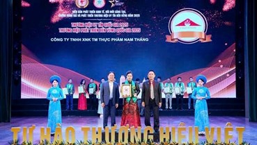 Nam Thắng đạt Top 10 Thương hiệu Uy tín Quốc gia 2025