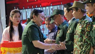 Cựu chiến binh 379 Bắc Lào sum họp kỷ niệm 47 năm thành lập