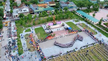 Nghệ An: Xếp hình bản đồ, bồi đắp tình yêu Tổ quốc trong trái tim tuổi thơ