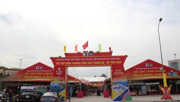 OCOP Hà Tĩnh tỏa sáng tại Hội chợ Công thương Bắc Trung Bộ 2025