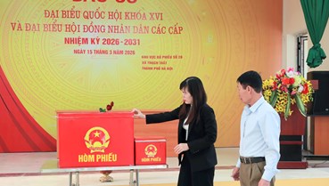 Xã Thạch Thất ứng dụng chuyển đổi số trong hoạt động bầu cử