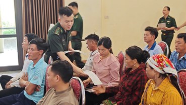 Nâng cao nhận thức pháp luật và kỹ năng số cho Nhân dân vùng biên giới