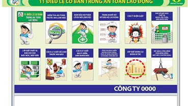 Hòa Bình: xây dựng môi trường làm việc an toàn cho người lao động 