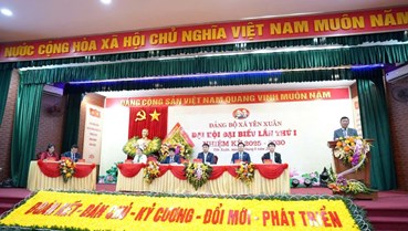 Đại hội Đảng bộ xã Yên Xuân lần thứ I: Giữ hồn văn hóa, xây dựng đô thị xanh