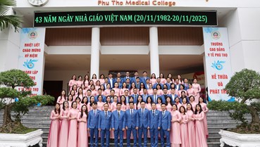 Trường Cao đẳng Y tế Phú Thọ – 65 năm vun bồi nhân lực y tế, vững bước hội nhập khu vực và quốc tế