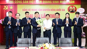 Đại hội Đảng bộ Trung tâm Khuyến nông Quốc gia lần thứ IV: Đoàn kết - Đổi mới - Sáng tạo - Hiệu quả