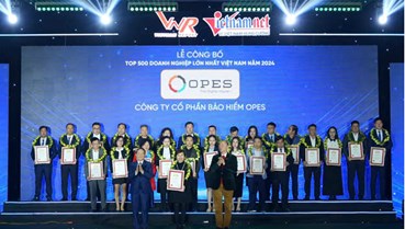 Tăng trưởng ấn tượng, OPES lần đầu lọt Top 500 doanh nghiệp lớn nhất Việt Nam 2024