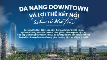 Da Nang Downtown – “Tâm điểm của tâm điểm” – Biểu tượng mới của Đà Nẵng bên sông Hàn