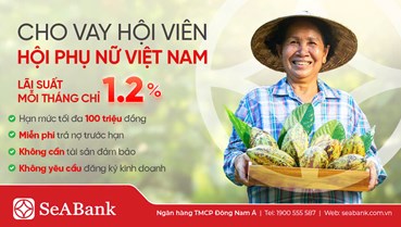 SeABank triển khai gói vay tín chấp 300 tỷ đồng lãi suất ưu đãi dành cho phụ nữ