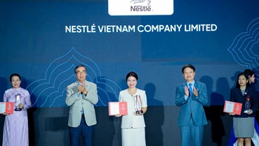 Nestlé Việt Nam được vinh danh tại giải thưởng Rồng Vàng lần thứ 25