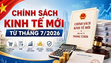 Lương, bảo hiểm, y tế và nhiều quy định mới áp dụng từ 1/7/2026