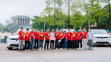 Ngắm loạt hình ảnh đoàn xe VinFast VF 9 trên hành trình lăn bánh tại 5 quốc gia Đông Nam Á