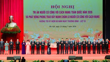 SeABank ủng hộ 15 tỷ đồng nhằm chăm lo cho người có công với cách mạng