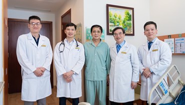 Ung thư kép sau 15 năm, bệnh nhân được điều trị triệt căn tại Vinmec Times City
