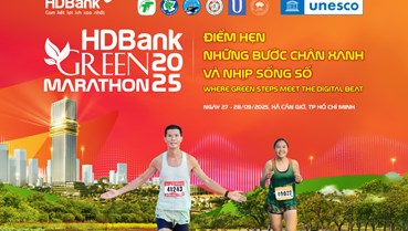HDBank Green Marathon 2025 mùa thứ tư: Hành trình “xanh” sôi động và đầy mới mẻ 