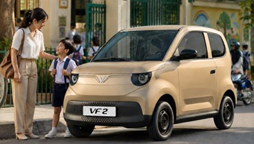 Từ xe máy lên VF 2: Hành trình đưa đón con nhẹ nhàng hơn mỗi ngày
