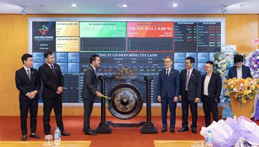 Đông Tây Land chính thức khai trương giao dịch cổ phiếu DTR trên sàn UPCoM