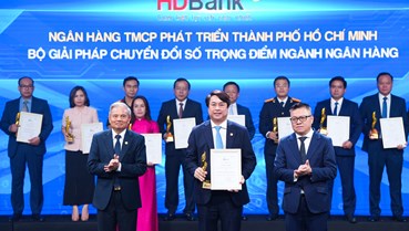 HDBank tiếp đạt Giải thưởng Chuyển đổi số Việt Nam 2025