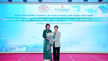 Vinmec Times City trở thành “cái nôi” của Hội Vi sinh lâm sàng Việt Nam