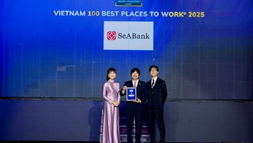 Hai giải thưởng uy tín ghi nhận nỗ lực đặt con người lên hàng đầu của SeABank
