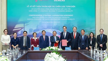 Siemens Mobility – “Gã khổng lồ” phía sau thỏa thuận với VinSpeed