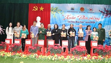 Hà Tĩnh: “Xuân Biên phòng ấm lòng dân bản” – Lan tỏa yêu thương tại xã Vũ Quang