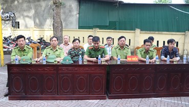 Vườn Quốc gia Vũ Quang sẵn sàng phương án phòng chống cháy rừng 