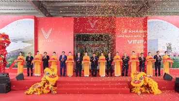 Hà Tĩnh: VinFast khánh thành nhà máy sản xuất ôtô điện tại Vũng Áng