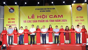 Hà Tĩnh: Quảng bá thương hiệu cam và nông sản đặc trưng tại lễ hội năm 2024