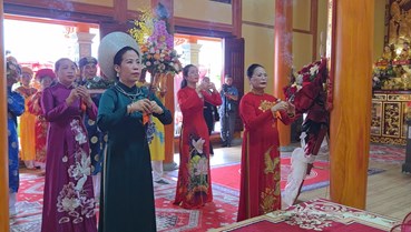 Khánh thành Đền Thiên Tiên Thánh Mẫu thuộc Quần thể di tích Kim Quang Cây Cộng