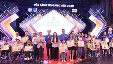 “Tỏa sáng Nghị lực Việt”: Vinh danh 25 gương thanh niên khuyết tật tiêu biểu 2025