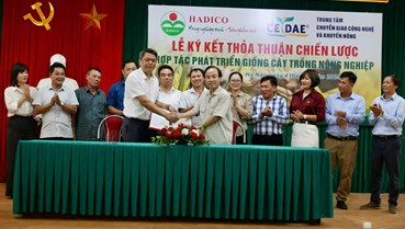 Ứng dụng khoa học kỹ thuật trong đầu tư giống cây trồng, vật nuôi tại Hadico