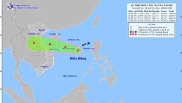 Áp thấp nhiệt đới tiến vào Thanh Hóa – Huế, Bắc Bộ và Trung Bộ mưa lớn