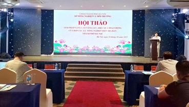Giải pháp nâng cao năng lực hợp tác xã nông nghiệp Thủ đô trong giai đoạn mới