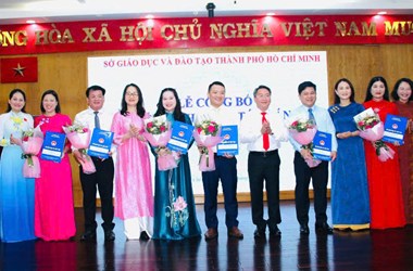 Sở GD-ĐT TP.Hồ Chí Minh điều động, bổ nhiệm nhiều cán bộ quản lý