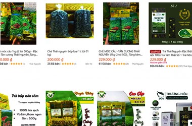 Cuộc chơi mới của người trẻ và thương hiệu trà trên các sàn thương mại điện tử 