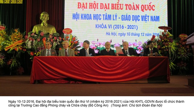 Hội khoa học Tâm lý - Giáo dục Việt Nam: Chặng đường 33 năm hình thành và phát triển