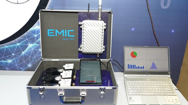 EMIC giới thiệu đồng hồ nước thông minh tại Vietwater 2022
