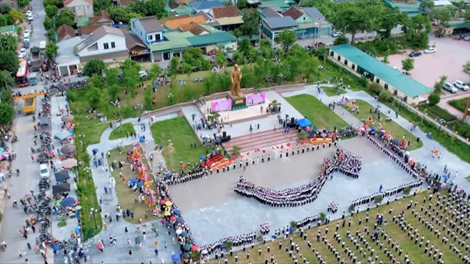 Nghệ An: Xếp hình bản đồ, bồi đắp tình yêu Tổ quốc trong trái tim tuổi thơ