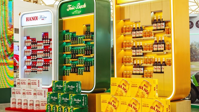 Habeco – Sức nóng lan tỏa khắp triển lãm thành tựu 80 năm đất nước